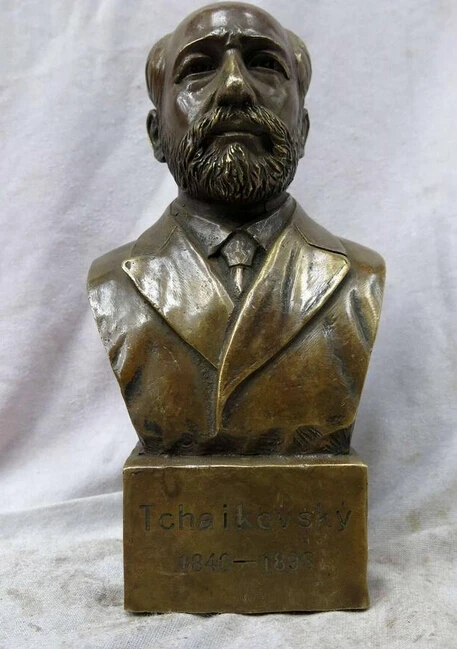 922 + 8 &quotКитайская латунная медная мелко Российская скульптура