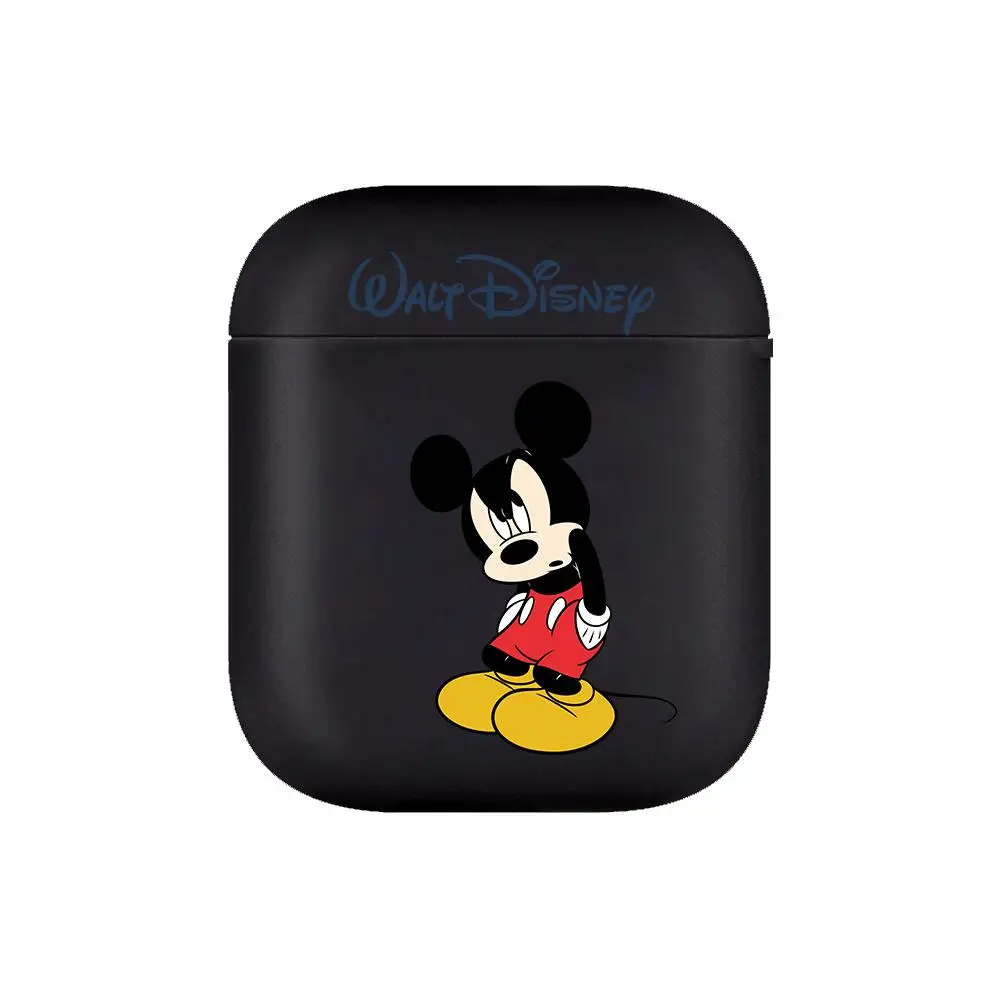 Счастливые чехлы из мягкого силикона Happy Disney Mickey Minnie Mouse для Apple Airpods 1/2 защитный блютус-наушниковый чехол Appl.