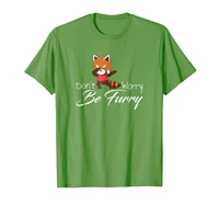 dont worry be furry t shirt funny fandom cat kitten tee