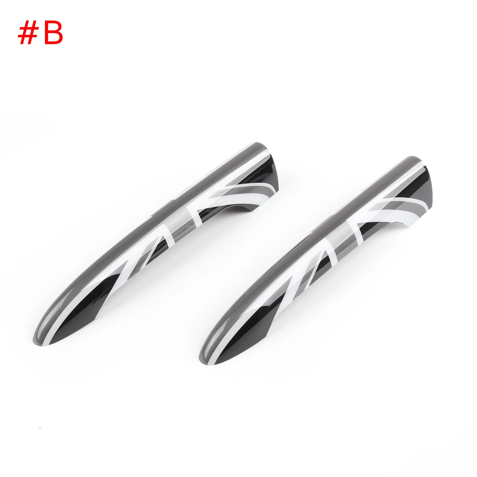 Artudatech черный Юнион Джек Флаг задний багажник дверные ручки Чехлы для MINI Cooper F54