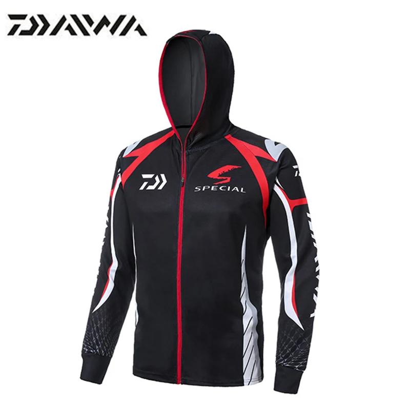 

2022 DAIWA Fishing Shirts Anti UV Fishing Clothing Outdoor Sport Wear Breathable Quick Drying Fishing Clothes
