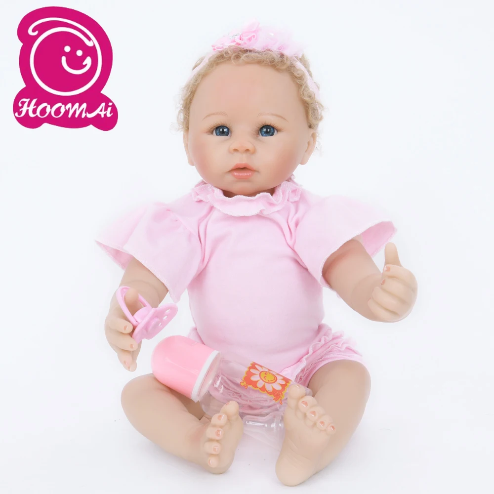 

Фантазия Bebe Reborn Новорожденные Куклы Мягкие силиконовые 18 "45 см мягкие Коллекционные детские игрушки куклы для малышей Рождественский подар...