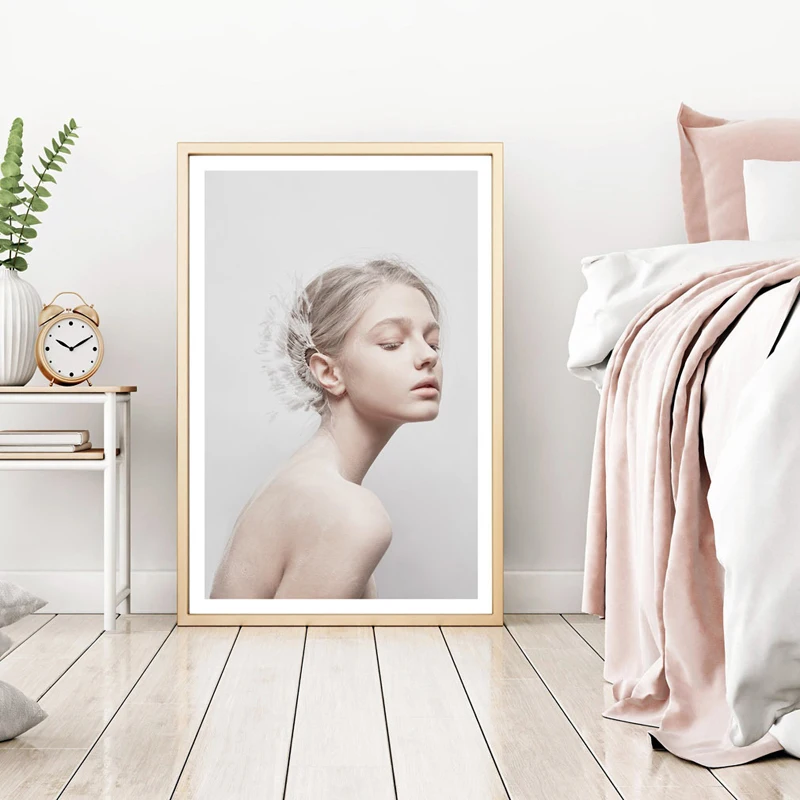 Настенная картина в скандинавском стиле рисунок на холсте с изображением