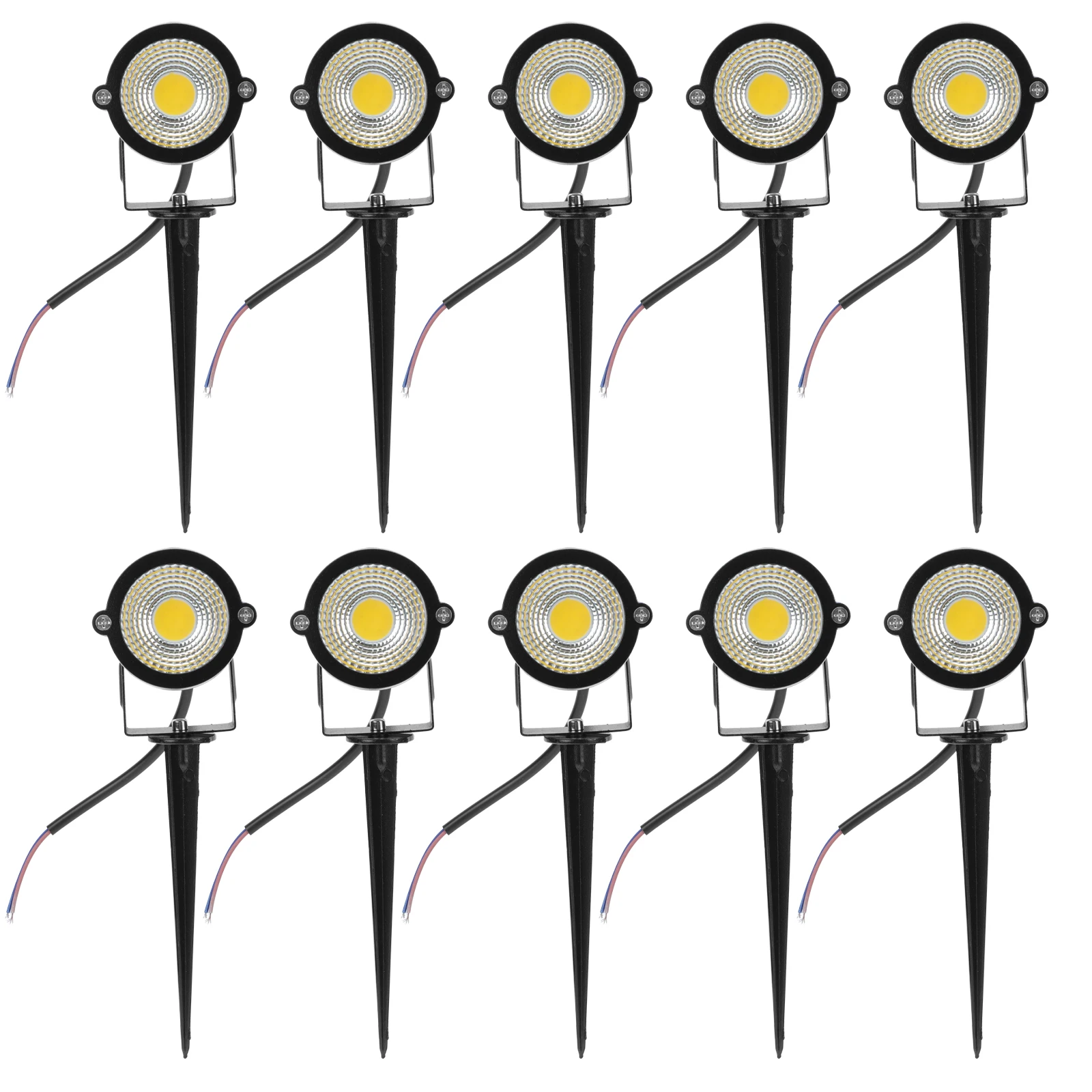 

10pcs Garden In-ground Light Decorative Light Yard Landscape Light Garden Light