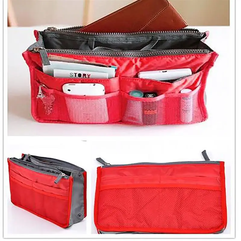 

Cosmetic Bag Travel Organizer Portable Beauty Pouch Functional Bag Toiletry Make Up Makeup Organizers Phone Bag Case