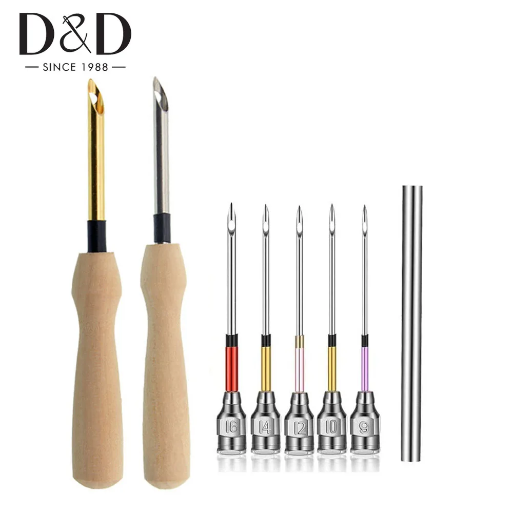 Набор для вышивания спицами деревянная пряжа спицы вязания крючком ручка сделай