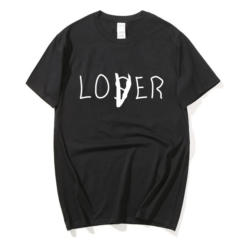 

2021 Summer Men's Printed Men's and Women's Couple Loose Short Sleeve T-Shirt