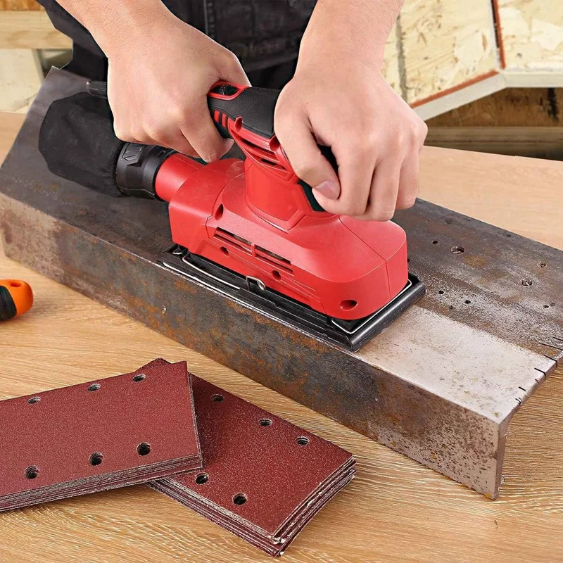 

30Pcs Square Sandpaper Sanding Paper Sheet 95X185mm Sander Hook Loop Disc Abrasive Tools for Wood Polishing Tools