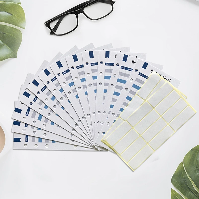 

Color Budget Envelope Letter Feather Loose-Leaf Set PU Notebook Meeting Minutes