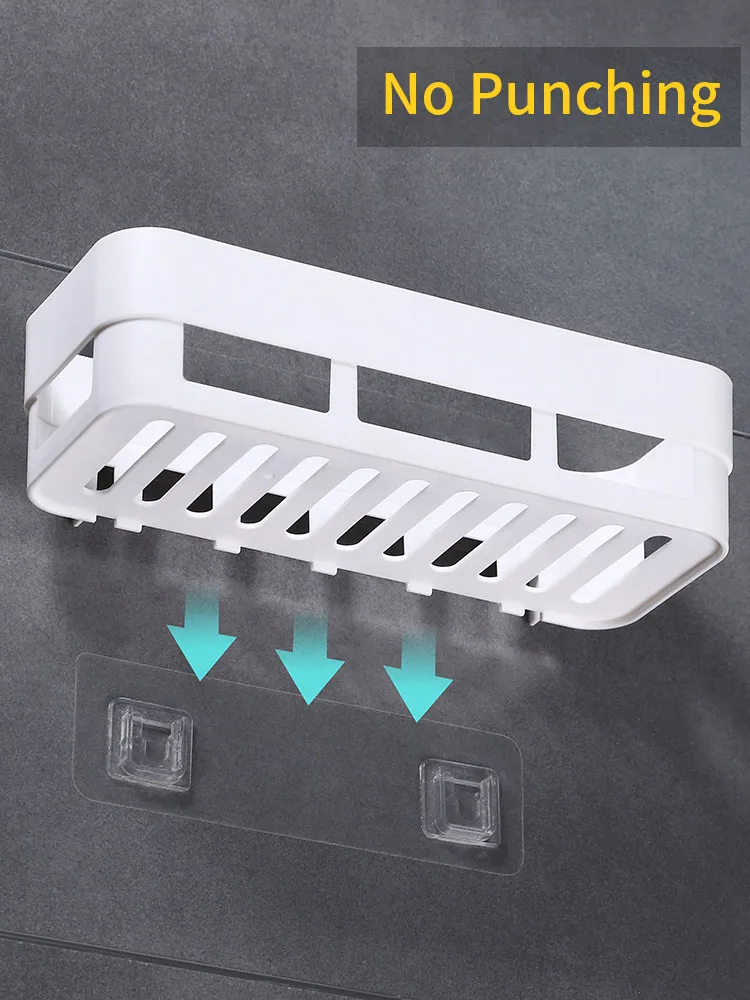 Настенный пластиковый стеллаж для хранения JOYBOS JBS91 контейнер подставка шампуня