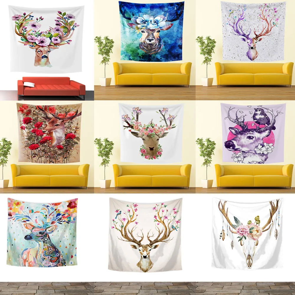 Домашний интерьер богемная МАНДАЛА ГОБЕЛЕН настенный висящий песчаный пляж