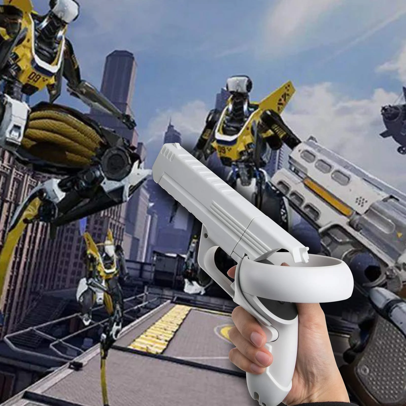 Игровой пистолет VR Shooter для Oculus Quest 2 со склада контроллер с рукояткой улучшенный