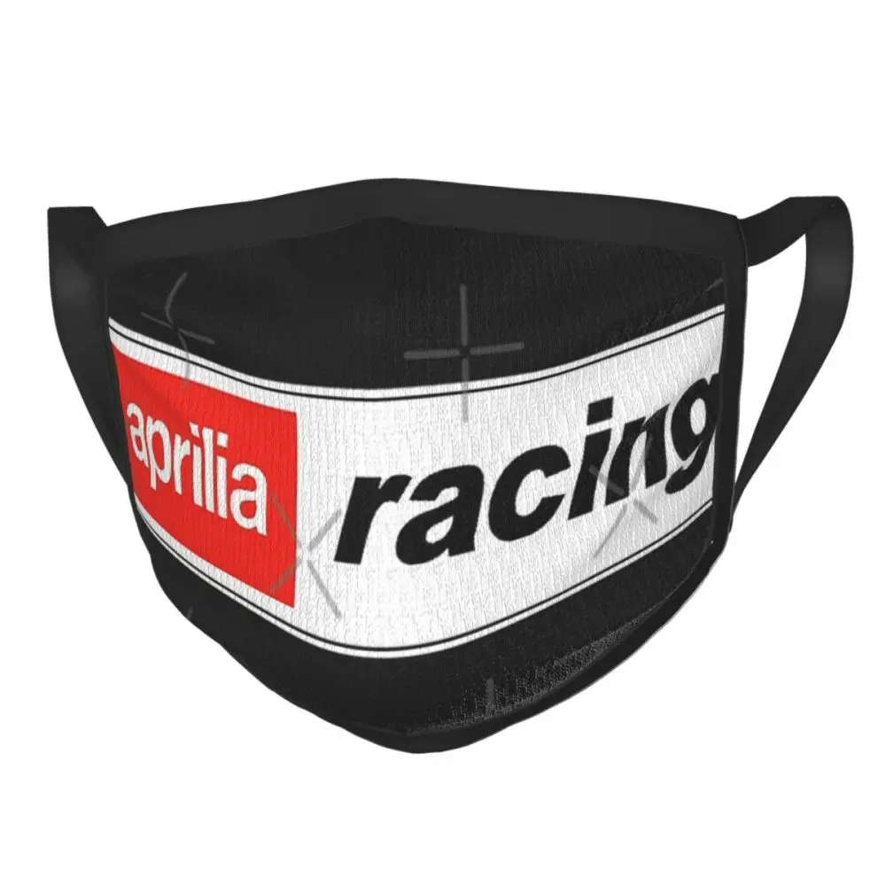 

Маска для мотоциклов Aprilia, гоночный отдел, черная граница