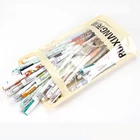 50 шт. RUIXIANG в Корейском стиле Kawaii со стирающимися чернилами гелевая ручка с 0,5 мм кончик иглы синий пополнения Высокое качество Милая гелевая ручки для студента записи