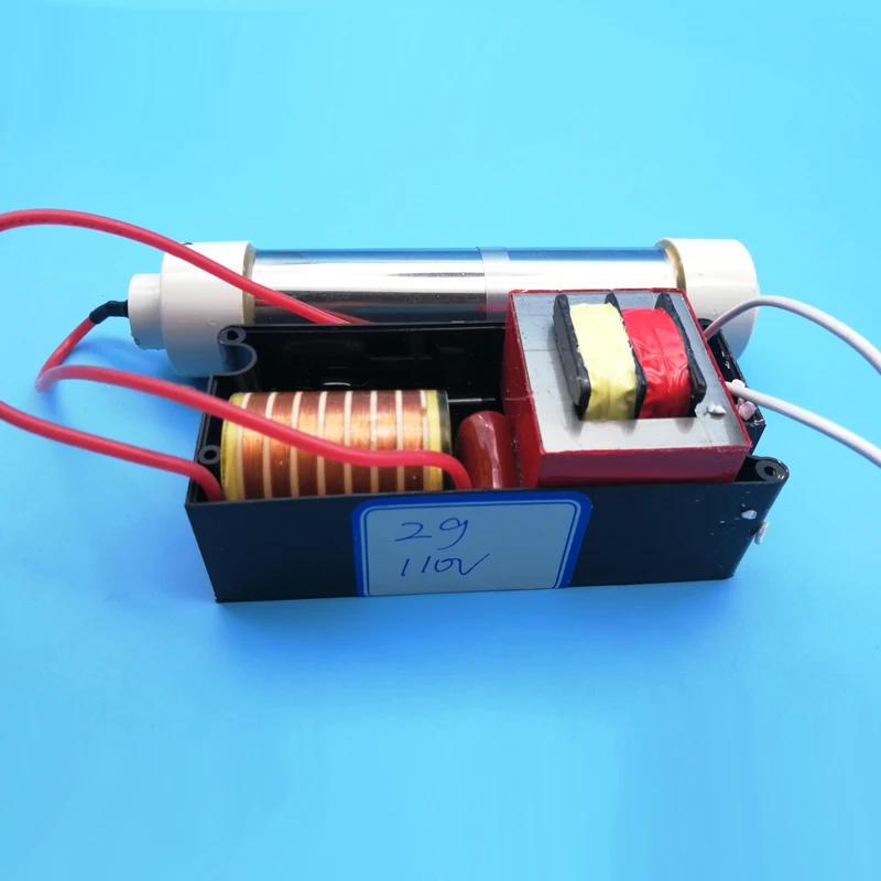110V 220 V/110 V SilicaTube генератор озона 2 Гц/ч для очистки воздуха и воды 1 комплект начинается Аксессуары Дополнительно - Цвет: 110V