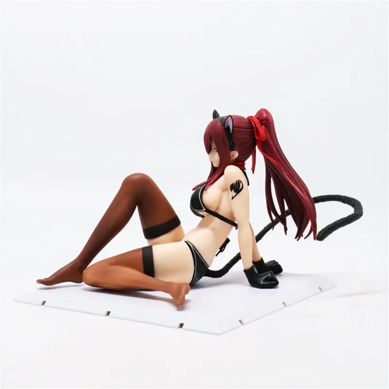 Аниме Сказочный хвост Эрза алый с котом Гравировка Стиль масштаб 1/6 ПВХ