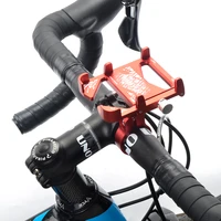 360 rotating mtb bicycle phone holder motorcycle support gps bracket for bike handlebar bike mobile phone stents aluminum alloy