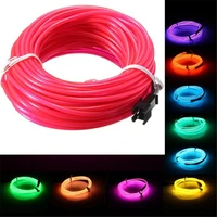 10m el led flexible soft tube wire neon glow car rope strip light xmas christmas decor dc 12v