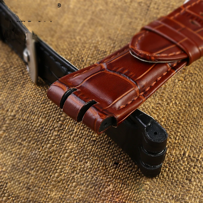 23MM Genuine Calf Leather Watchband Steel Clasp For Swatch IRONY YOS440 449 448 401G Watch Strap Watchband Bracelet Wrist Man
