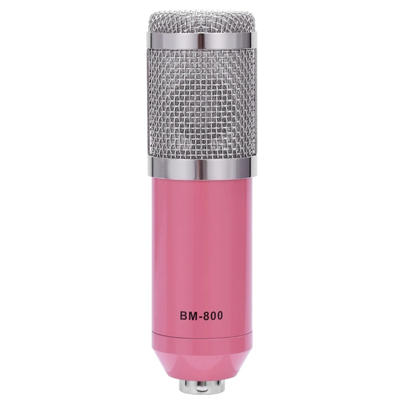 BM800 набор черный металлический ударопрочный микрофон для записи микрофонный