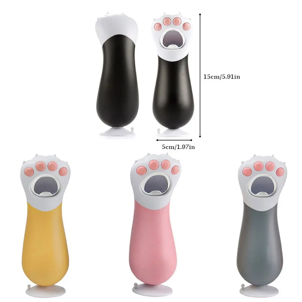 

1pc Cute Cat Paw Bottle Beer Opener Creative Opener Tools Bar Drinking Accessories Home Kitchen Party Supplies