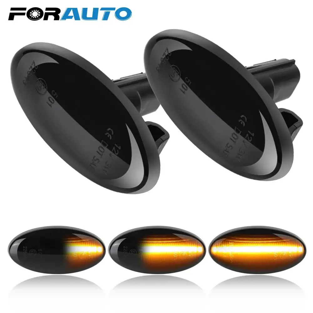 

LED Dynamic Turn Signal Light for Subaru Forester Impreza Flowing Water Side Marker Indicator Light Sequential Blinker Light