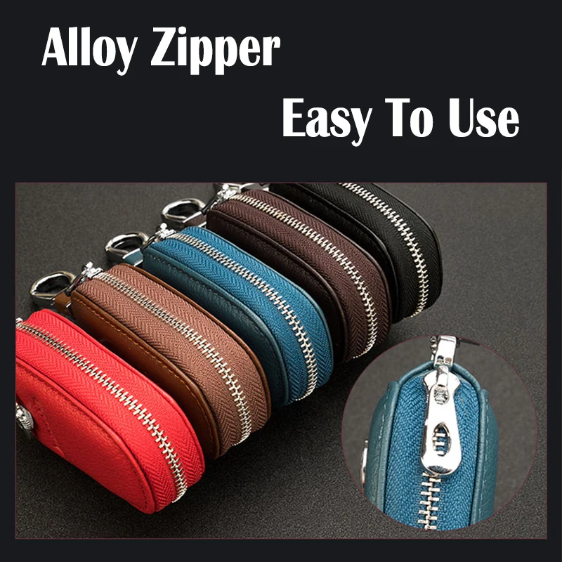 Fashion Style Car Key Cover Genuine Leather Wallet For Opel Audi BMW Mercedes-Benz Volkswagen Toyota Honda KIA Hyundai Mazda | Автомобили