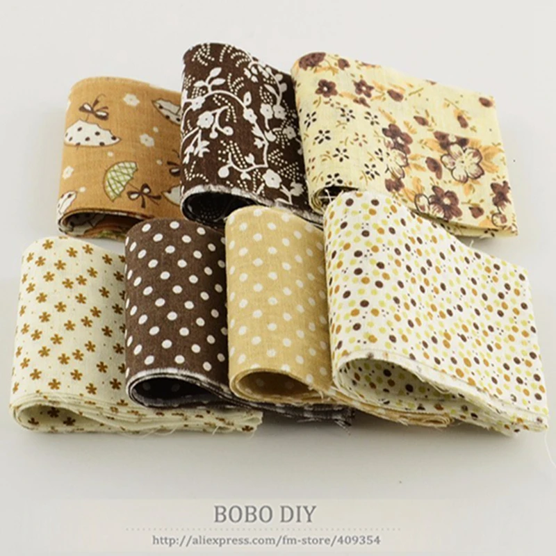 Новое поступление шт/партия 100% хлопок желе рулон кофе наборы стеганая ткань