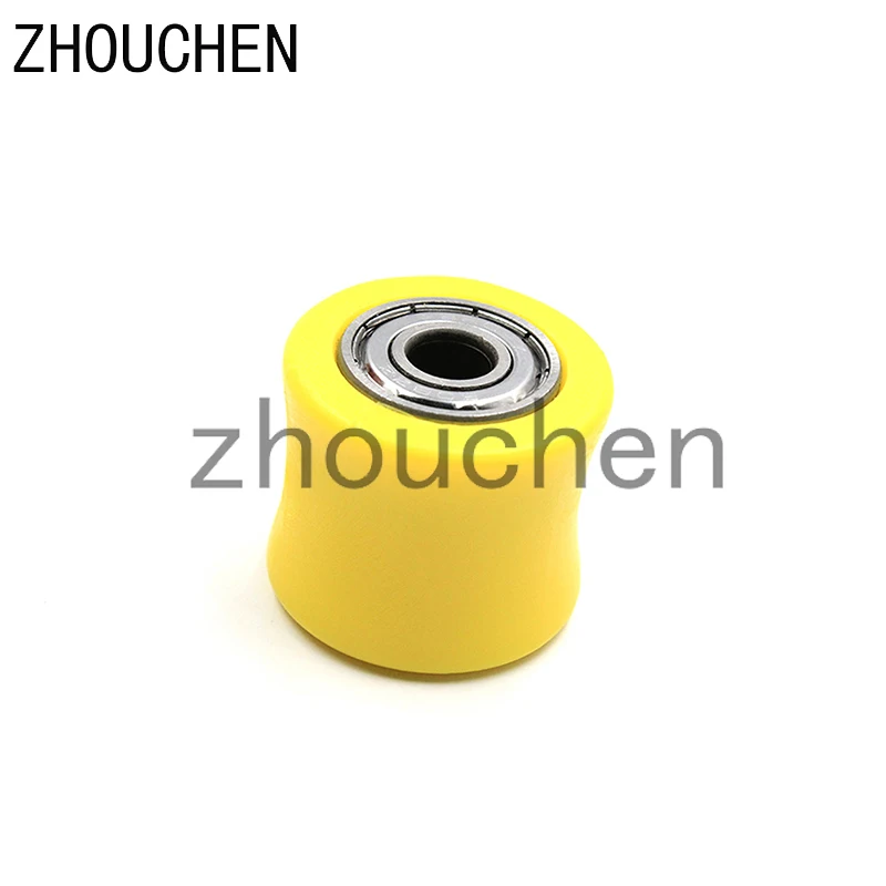 Новинка 8 мм направляющие звездочки подшипник роликовый натяжитель колеса 5
