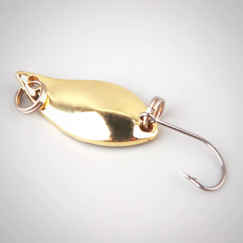 ARDEA 3.5g trout spoons brass fishing pesca micro metal lures area ultralight Fishing tackle | Спорт и развлечения