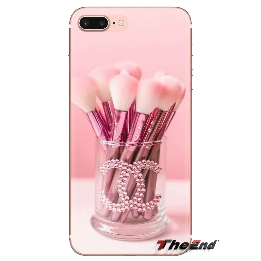Tools Lipstick Beauty Girl Makeup Set TPU Bag Case For LG Spirit Motorola Moto X4 E4 E5 G5 G5S G6 Z Z2 Z3 G2 G3 C Play Plus Mini |