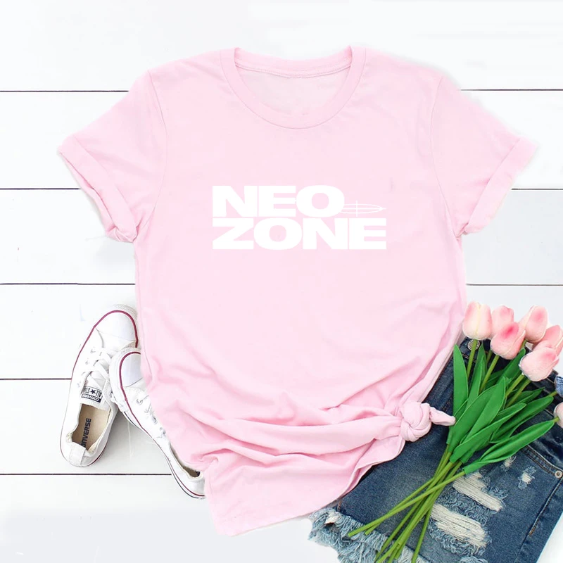 Футболка Neo Zone Женская хлопковая с коротким рукавом NCT 127 | одежда