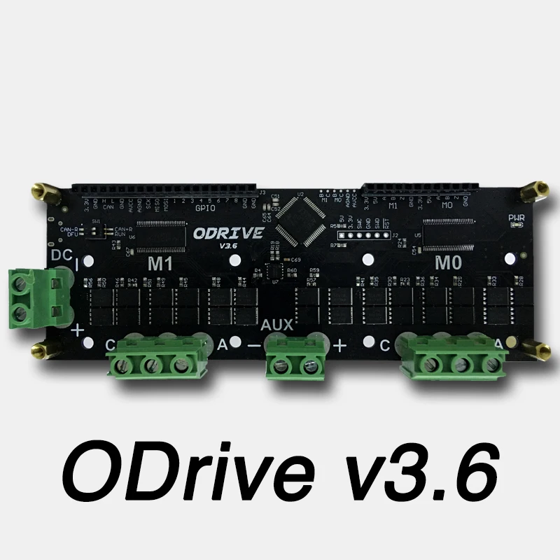 ODrive3.6-controlador de Servo de doble Motor, placa de desarrollo de alta potencia, ohrive 3,6