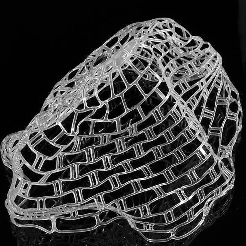 

Outdoor Sports 50/60CM Fly Fish Fishing Landing Trout Clear Rubber Net Mesh Catch Tackle Fishing Net for Fishing Lovers
