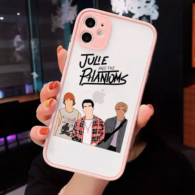 

American TV Julie and the Phantoms Phone Cases matte transparent For iphone 7 8 11 12 plus mini x xs xr pro max cover