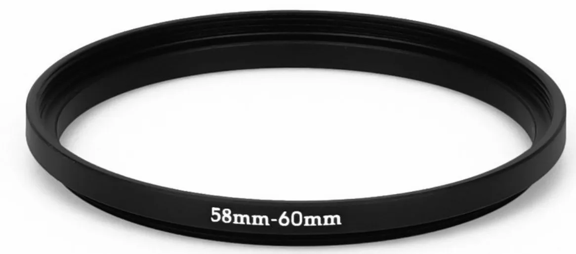 Удлинительное Кольцо-адаптер для фильтра объектива 58 мм-60 мм 58-60 до 60 |