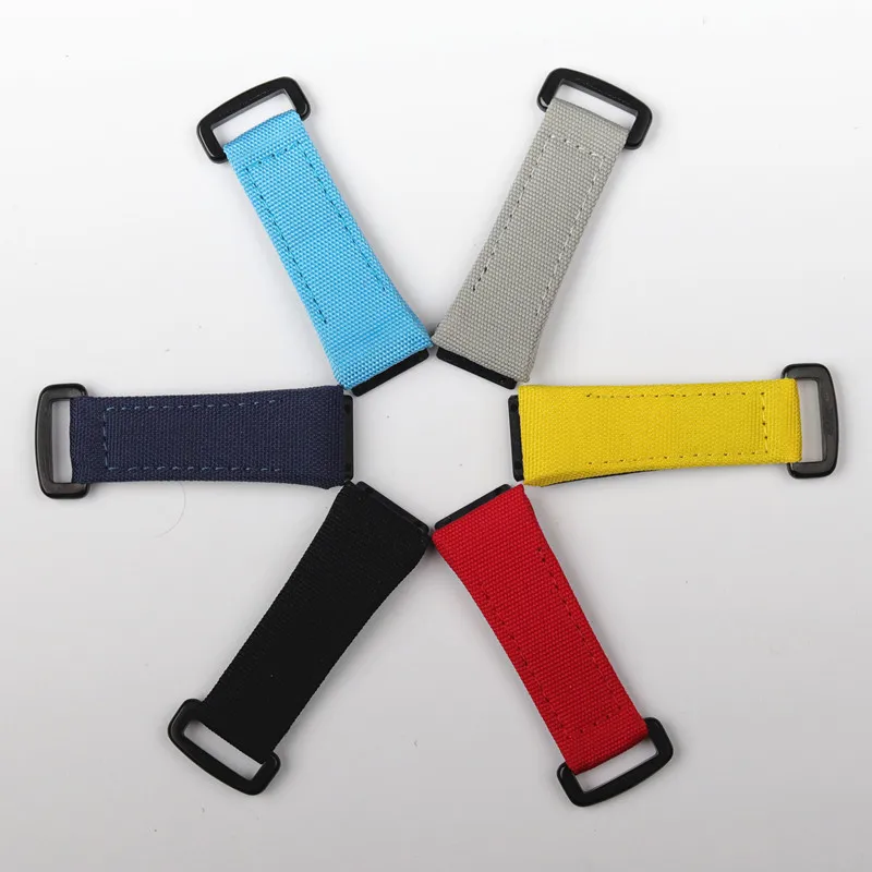 Ремешок мужской нейлоновый из натуральной кожи 25 мм | Наручные часы