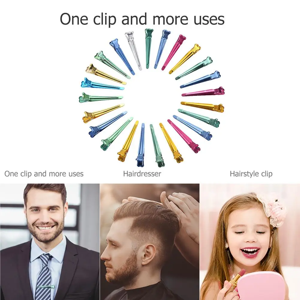 Заколки для волос женские из алюминия с одним зубцом 50 шт. | Красота и здоровье