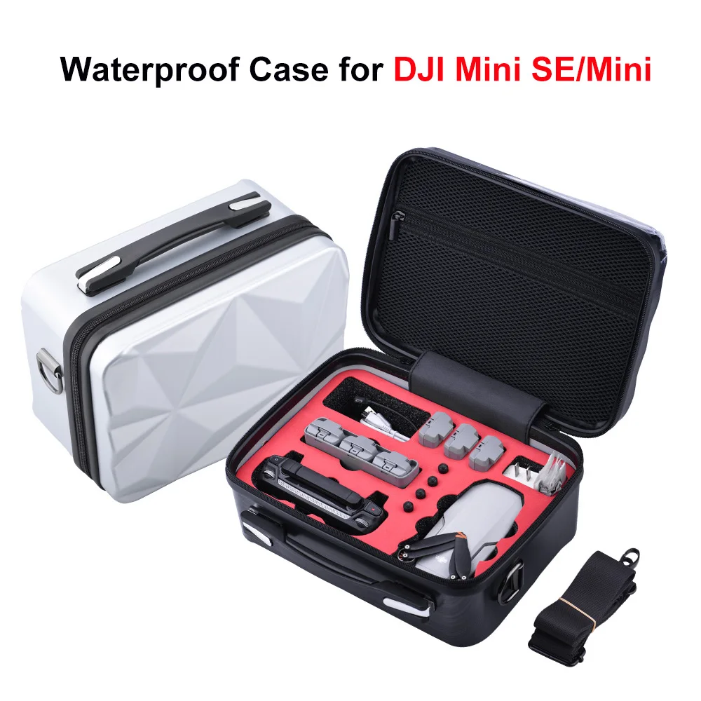 

for DJI Mini SE/Mavic Mini Waterproof Case Portable Carrying Case Explosion-proof Box Hardshell Handbag Professional Bag Drone