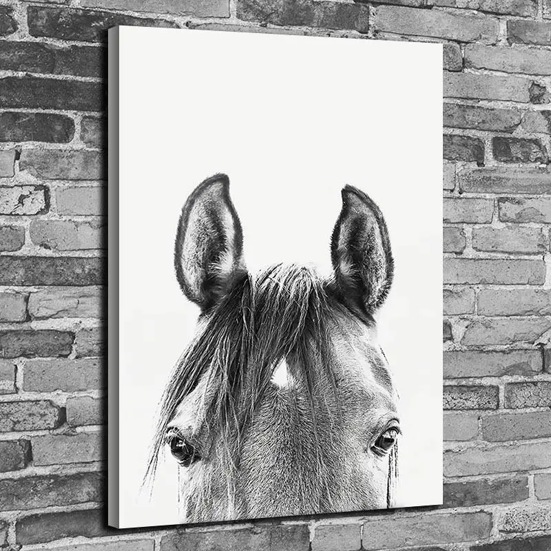 Goede Paard Poster Canvas Art Posters En Prints Moderne Kunst Canvas Schilderijen Op De Muur Art Pictures Home Decoratie 1T