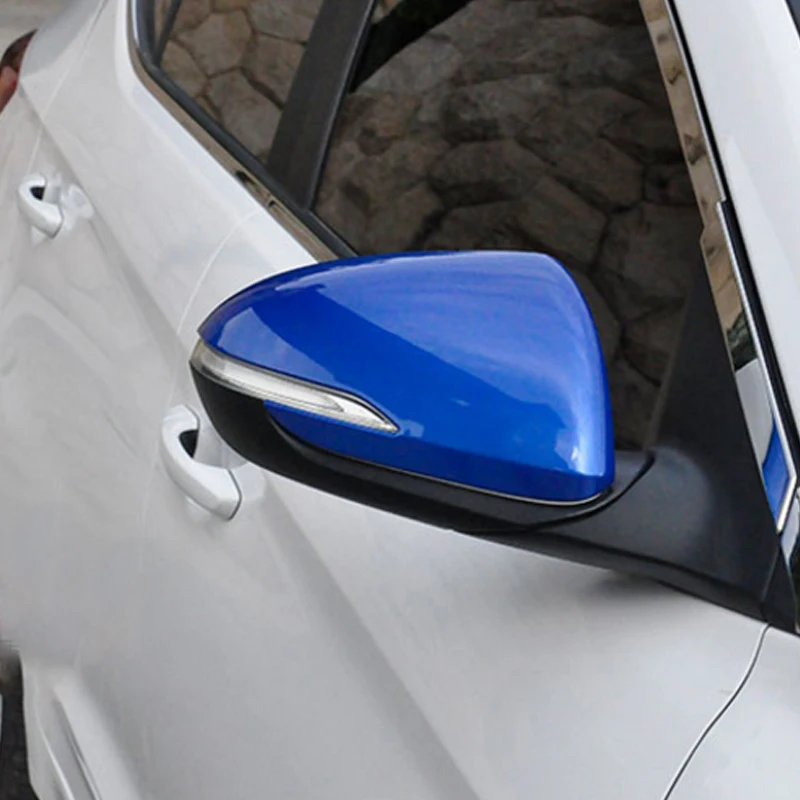 Комплект из 2 предметов АБС боковая крышка зеркала заднего вида Замена шапки в