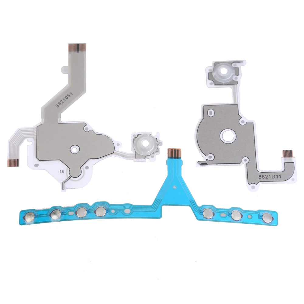 Left Right Buttons Button Flex Ribbon Cable Assembly Flex Cables Replacement Repair Parts Component for PSP 3000 High Quality
