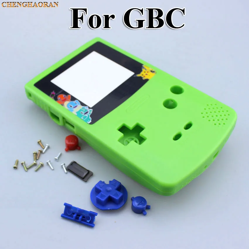 Другое ChengHaoRan 1 комплект полный корпус в виде ракушки чехол для nintendo Game boy цвет GBC Замена Ремонт Запчасти пакет комплект - Цвет: Другое