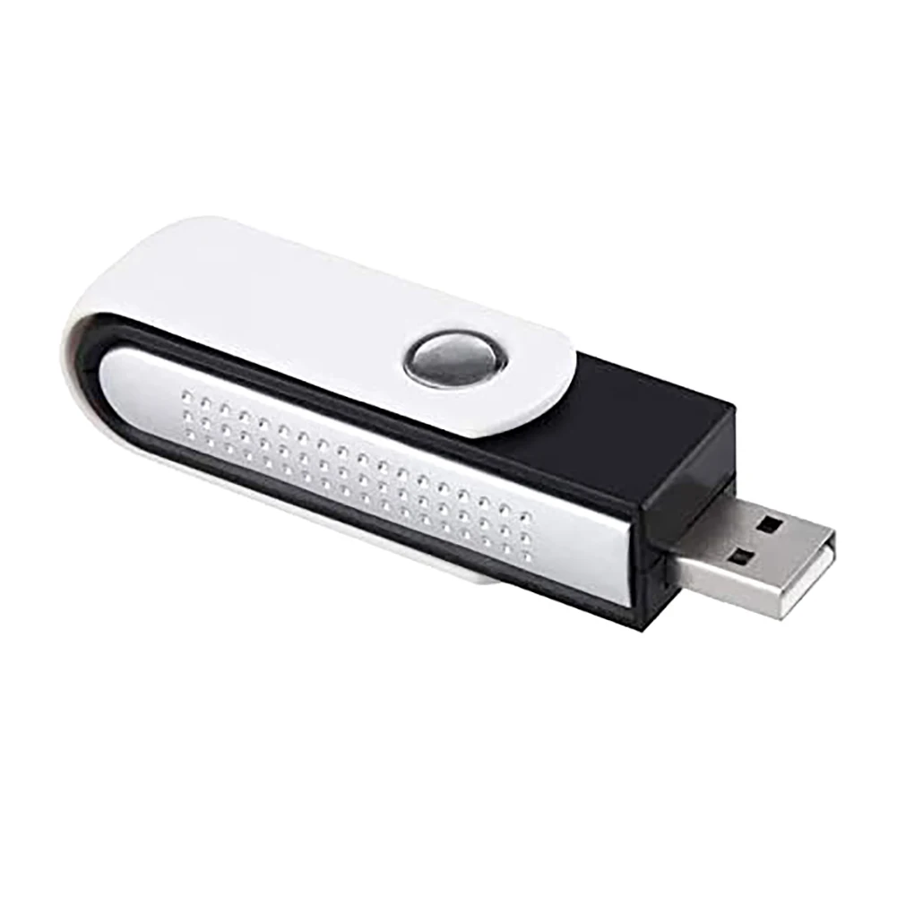USB ионизатор мини очиститель воздуха кислородный бар вращающийся автомобильный