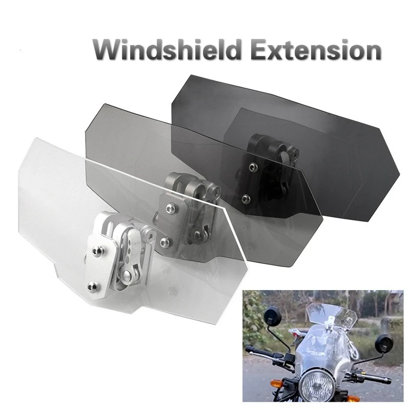 Универсальный расширитель лобового стекла для мотоцикла Регулируемый лобовое