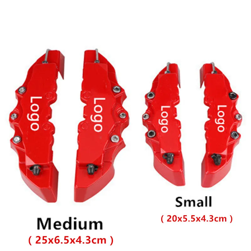 4 шт. 3D крышки тормозного суппорта крышка универсальный Стиль диск передние и