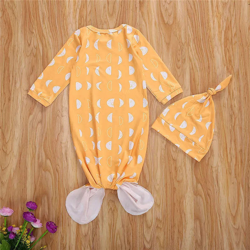 Милый детский спальный мешок в цветочек/однотонный пеленка для новорожденных +