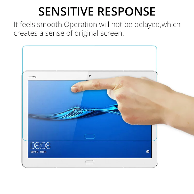 Ультратонкое закаленное стекло 0 3 мм 9H для экрана Huawei MediaPad T3 9 6 дюймов Защитная