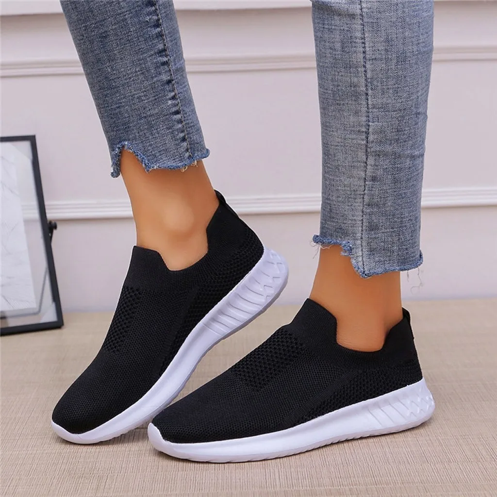 XNHN/сетчатые однотонные Нескользящие кроссовки для женщин Новое поступление