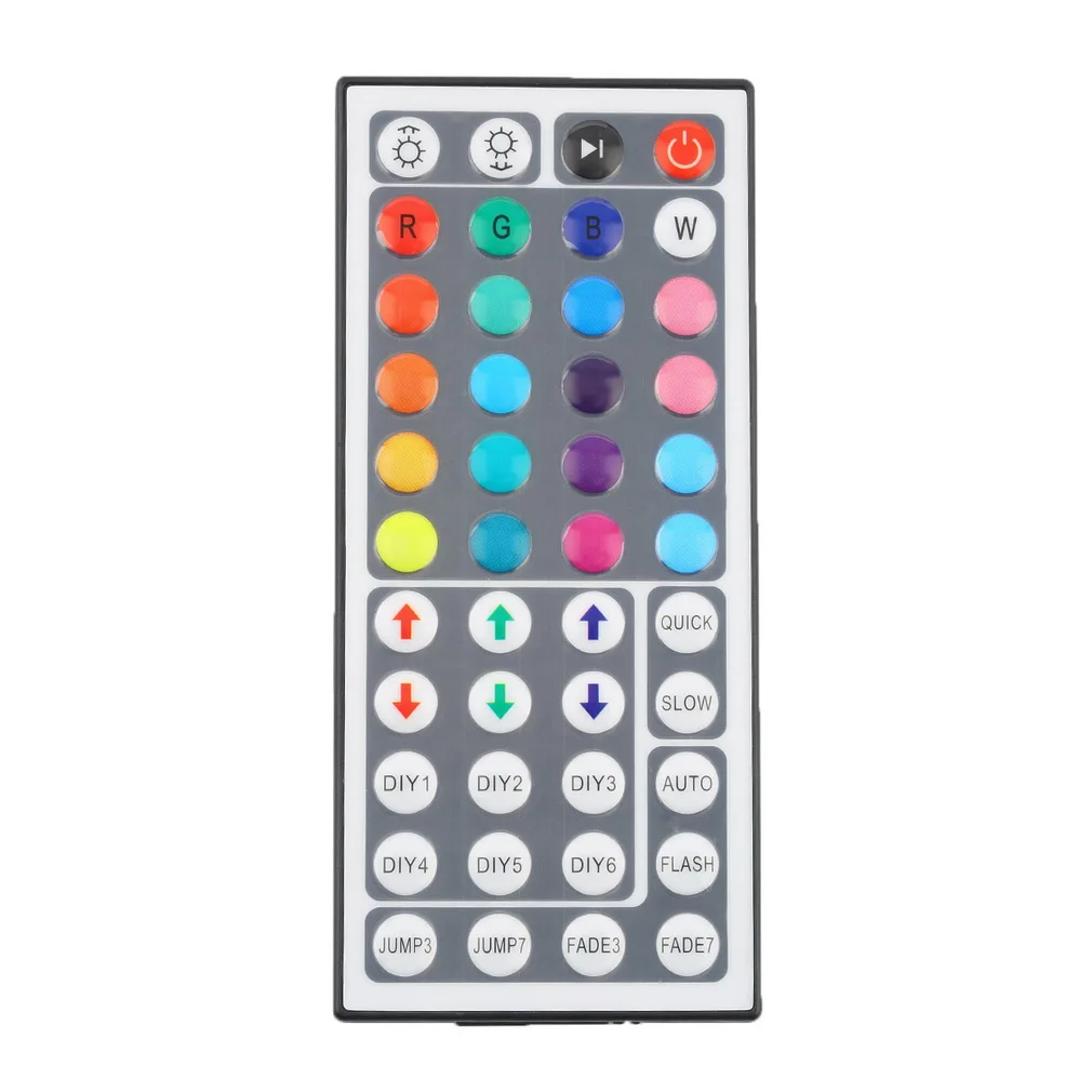 DC12V 6A Мини светодиодный контроллер 44Key ИК пульт дистанционного управления для